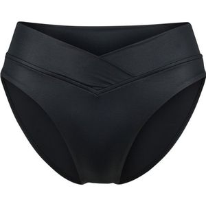 Seafolly Womens Soleil V Front High Cut Pant Bikinibroekje (Dames |zwart)