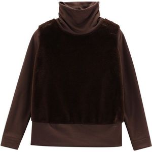 Jeanne Baret Womens Camelia Sweater Fleecetrui (Dames |zwart/bruin)