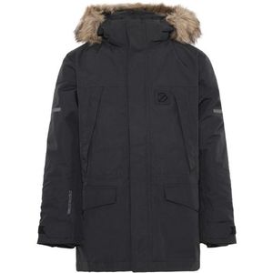 Didriksons - Sylvin Kids Parka - Zwart/Grijs - Waterdicht