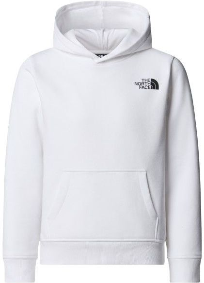 The North Face - Teen's Box Nse Regular - Pullover Hoodie - Wit