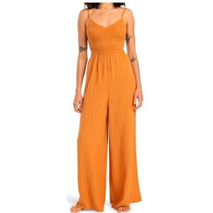 Billabong Womens To The Moon Jumpsuit (Dames |oranje)