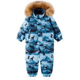 Reima Functioneel pak 'Lappi'  marine / pastelblauw