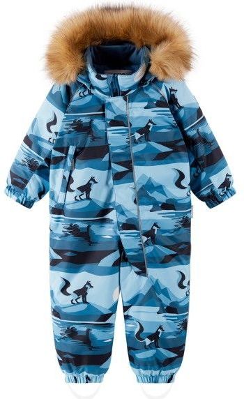 Reima Functioneel pak 'Lappi'  marine / pastelblauw