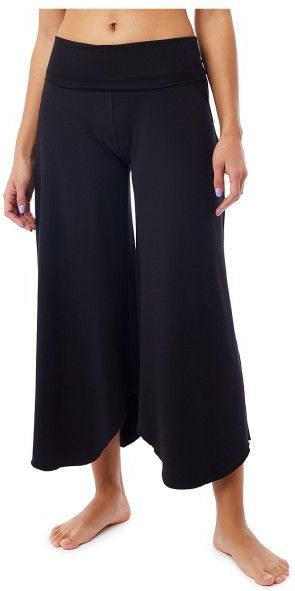 Mandala - Roll Over Tulip Pants - Trainingsbroek - Zwart