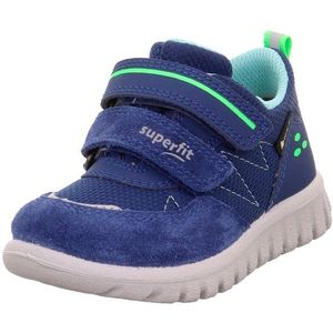 Superfit SPORT7 Mini Gore-Tex sneakers, blauw/lichtgroen 8040, 20 EU, Blauw lichtgroen 8040, 20 EU