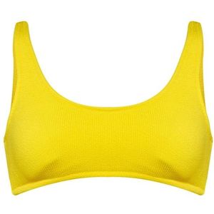 Banana Moon Womens Justin Scrunchy Bikinitop (Dames |geel)