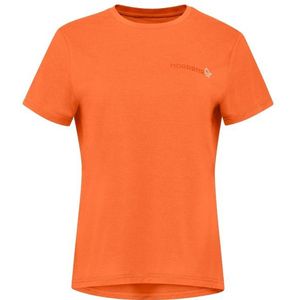 Norrona Womens Femund Tech T-Shirt Sportshirt (Dames |oranje)