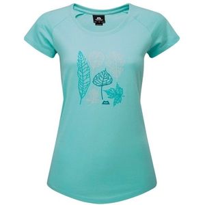 Mountain Equipment Womens Leaf Tee T-shirt (Dames |turkoois)