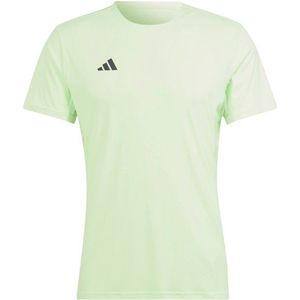 adidas Adizero E Tee Hardloopshirt (Heren |groen)