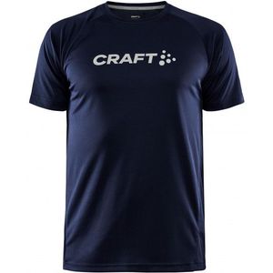 Craft Core Unify Logo Tee Sportshirt (Heren |blauw)