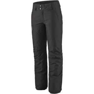 Patagonia Womens Insulated Powder Town Pants Skibroek (Dames |grijs/zwart |waterdicht)