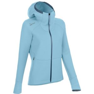 LaMunt Womens Antje Thermal Hoodie Fleecevest (Dames |blauw)