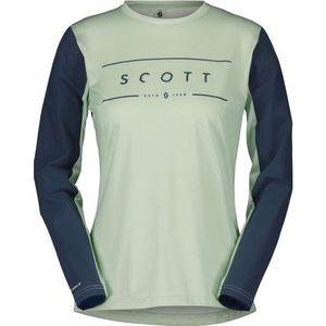 Scott Womens Trail Vertic L/S Fietsshirt (Dames |groen)