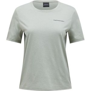 Peak Performance Womens Explore Logo Tee Sportshirt (Dames |grijs)