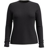 Smartwool - Womens Thermal Merino Rib Crew - Merinolongsleeve - Zwart