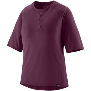 Patagonia Womens Cap Cool Trail Bike Henley Fietsshirt (Dames |purper)