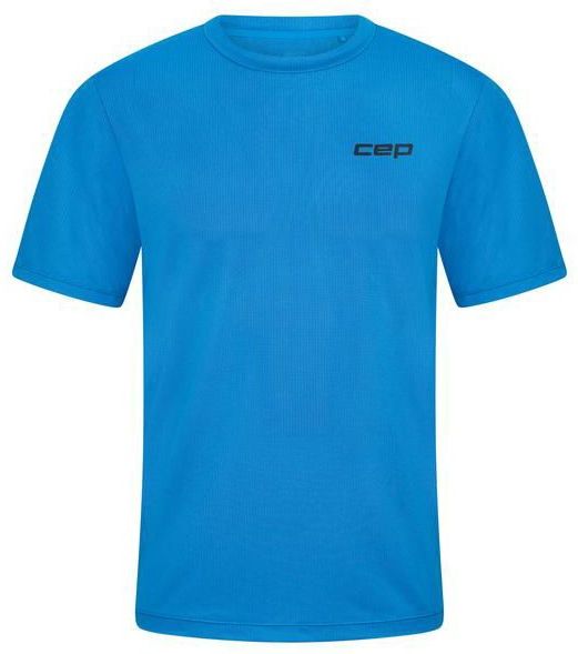 CEP - Run Shirt Short Sleeve - Hardloopshirt - Blauw