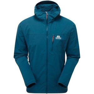 Mountain Equipment Echo Hooded Jacket Softshelljack (Heren |blauw)