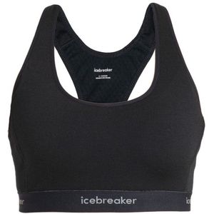 Icebreaker Womens Merino 125 Zoneknit Racerback Bra Sportbeha (Dames |zwart)