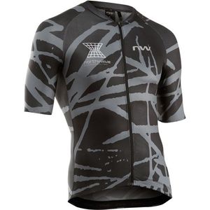 Northwave Blade 2 Jersey Short Sleeve Fietsshirt (Heren |grijs/zwart)
