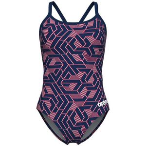 Arena Womens Escape Swimsuit Lightdrop Back Badpak (Dames |blauw)