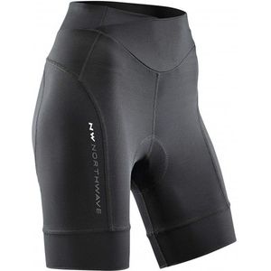 Northwave Womens Crystal 2 Shorts Fietsbroek (Dames |grijs/zwart)