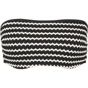 Seafolly Womens Mesh Effect DD Tank Bra Bikinitop (Dames |zwart/grijs)