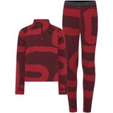 Didriksons - Yotta - Thermisch Ondergoedset - Donkerrood - Junior