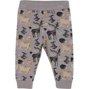 Minymo - Kids Pants AOP Sweat - Vrijetijdsbroek - Grijs