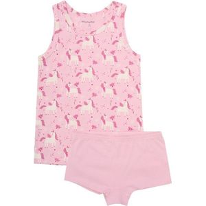 Minymo - Kids Underwear Set AOP - Ondergoed - Roze