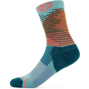 Ortovox - Womens All Mountain Mid Socks - Merinosokken - Meerkleurig