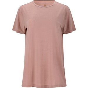 ATHLECIA Womens Lizzy Slub Tee Sportshirt (Dames |roze)