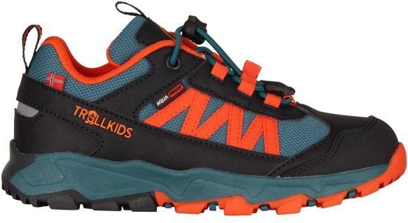 Trollkids - Kid's Tronfjell Hiker Low - Multisportschoenen - Meerkleurig - PU-coating