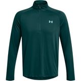 Under Armour UA Tech 1/2 Zip Sportshirt (Heren |groen/blauw)