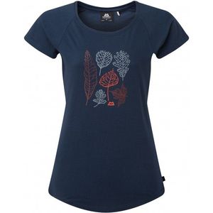 Mountain Equipment Womens Leaf Tee T-shirt (Dames |blauw)
