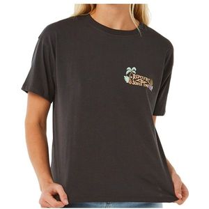Rip Curl Womens Tiki Tropics Relaxed Tee T-shirt (Dames |grijs)