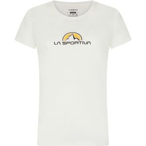 La Sportiva Womens Footstep Tee T-shirt (Dames |wit)
