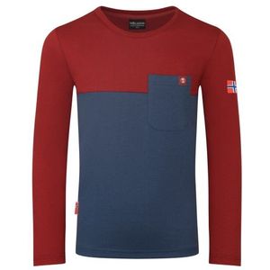 Trollkids Kids Bergen Longsleeve Longsleeve (Kinderen |rood/blauw)
