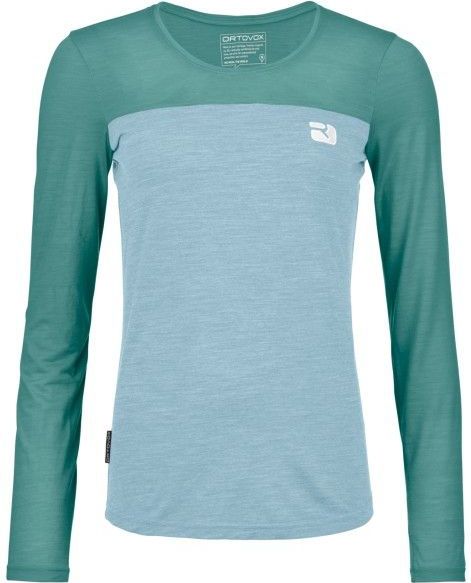 Ortovox - 150 Cool Logo - Merinoshirt - Turkoois - Dames