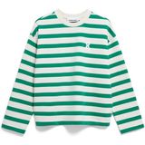 ARMEDANGELS - Iconic A Alizaa - Oversized Sweatshirt - Gestreept - Puur Katoen