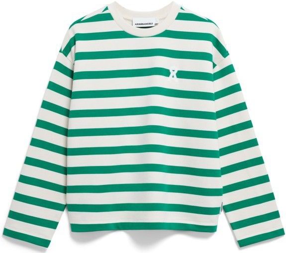 ARMEDANGELS - Iconic A Alizaa - Oversized Sweatshirt - Gestreept - Puur Katoen