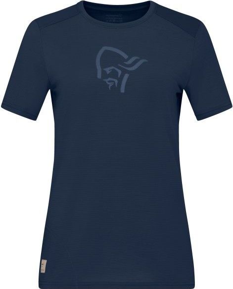 Norrøna - Femund Equaliser - Merinoshirt - Blauw - 53% Polyester, 47% Wol