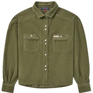 Amundsen Sports Womens Wild Velvet Shirt Blouse (Dames |olijfgroen)