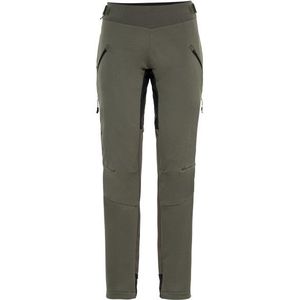 Vaude - Minaki Pants - Fietsbroek - Olijfgroen - Met Ventilatieritsen - Isolerend - Stretch - Winddicht