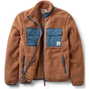 Passenger Valiant Deep Pile Fleece Vrijetijdsjack (Heren |bruin)