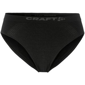Craft Womens Wool Seamless Hipster Merino-ondergoed (Dames |zwart)