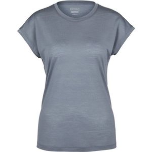 Stoic Womens Performance Merino150 BydalenSt Shirt Sportshirt (Dames |grijs)