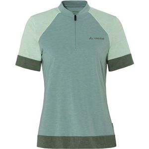 Vaude Womens Altissimo Q-Zip Shirt Fietsshirt (Dames |turkoois)