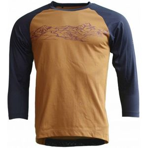Zimtstern PureFlowz Shirt 3/4 Fietsshirt (Heren |bruin)