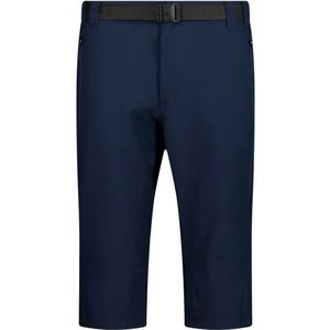 Capri Broek - Stretch Polyester - Grijs - 4-Weg Stretch - 3/4 Lengte